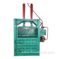 vertical cardboard baling press machine waste paper baler